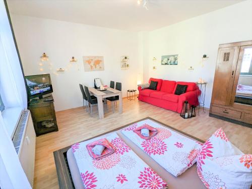 Urlaubsmagie - Ferienwohnung Uferhang - Sauna & Saisonaler Pool - UO1, Sebnitz (foto 3)
