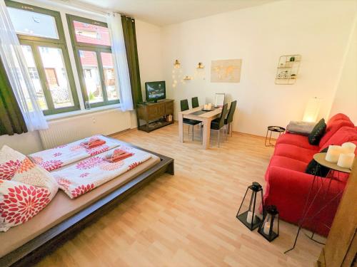 Urlaubsmagie - Ferienwohnung Uferhang - Sauna & Saisonaler Pool - UO1, Sebnitz (foto 8)