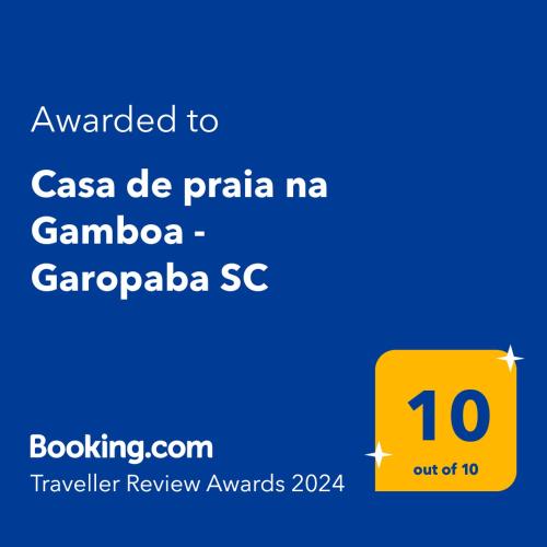 Casa de praia na Gamboa - Garopaba SC