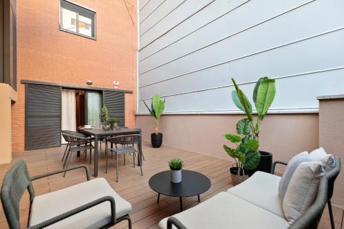 Balkon/terasa, Apartments Sata Olimpic Village Area in Villa Olimpica