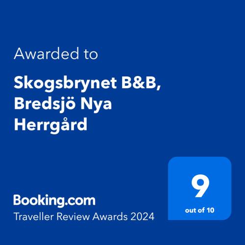 Skogsbrynet B&B, Bredsjö Nya Herrgård - Hällefors