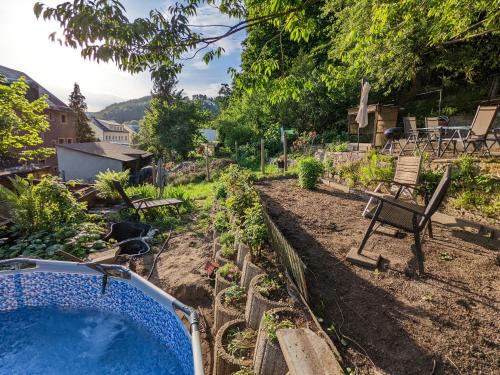 R3 - Urlaubsmagie - Helle Wohnung mit Garten & Pool in Rathmannsdorf - Hohe