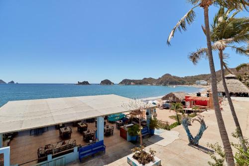 Restorāns, Bungalows Las Hamacas in San Patricio Melaque