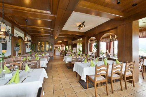 餐廳, Hotel Sonnbichl in 拉姆