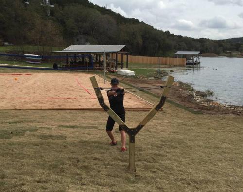 Camp Sandy Lakefront, Pool,H Tub, Sand Volleyball in Austin, USA