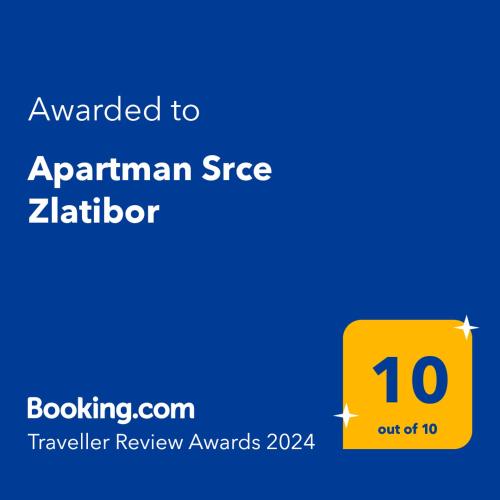 Apartman Srce Zlatibor in ราซัดนิก