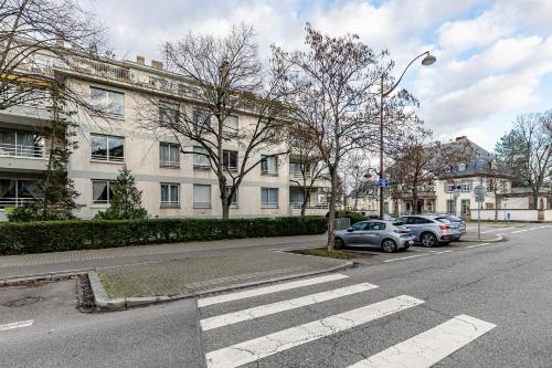 外部景觀, Chaleureux studio Orangerie à Strasbourg (Chaleureux studio Orangerie a Strasbourg) in 奧蘭格里爾區