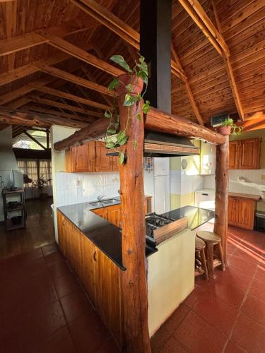 Kitchen, Cabanas Temistocles in Esquel