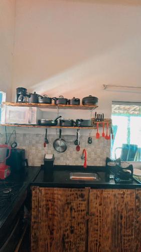 ห้องครัว, Hostel Caraivando in กาไรย์วา