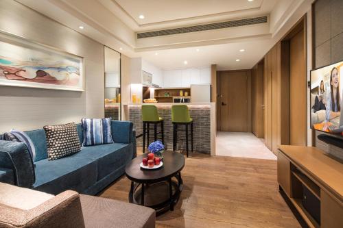 Mainland Chinese Citizens - One-Bedroom Deluxe room in Somerset Swan Lake Hefei