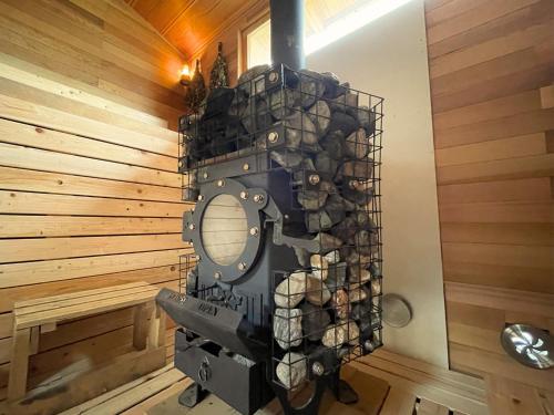 Sauna, Guest House DETARAMESO in Higashiomi