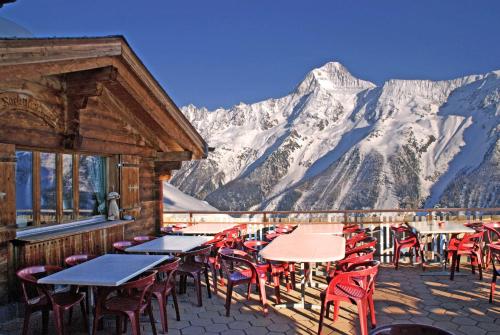 Balkon/terasa, Alpenhotel zur Wildi Lauchernalp in Wiler (Lotschen)