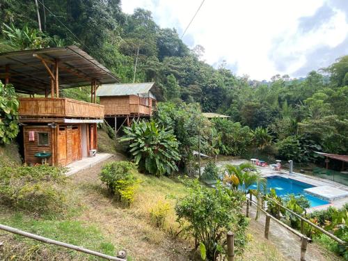 B&B Manizales - Cabaña rural con piscina - Bed and Breakfast Manizales