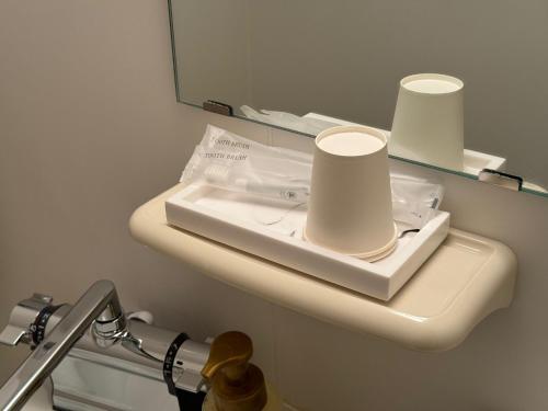 R Hotel-The Atelier Shinsaibashi East - 샤워실