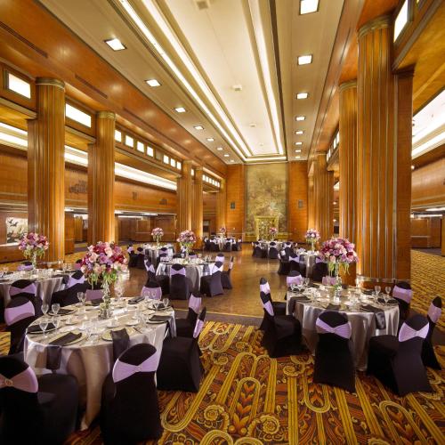 Banquet hall, The Queen Mary Hotel in Long Beach