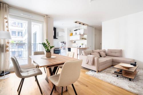 Appartement 2 pièces - métro 14&13-15min JO 2024 - Location saisonnière - Saint-Ouen-sur-Seine