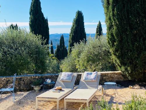 Charming Cottage with view and pool in Provence - Location saisonnière - Montauroux