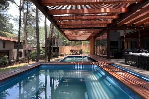 Casa con alberca y jacuzzi in Avándaro, Mexico