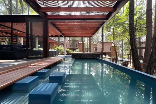 Casa con alberca y jacuzzi in Avándaro, Mexico