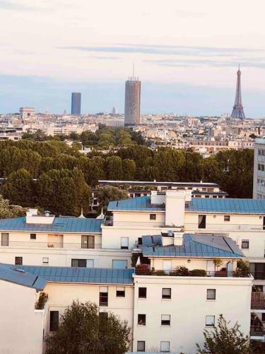 Appartement vue Paris - Location saisonnière - Courbevoie