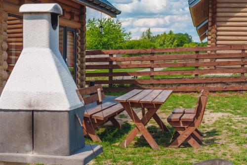 Сад, Domki nad jeziorem - Zalesie 7D in Kierzliny