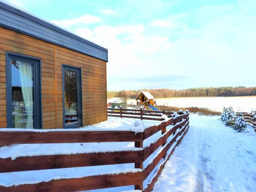 Zalesie 7D - domek z 2 sypialniami przy plaży. (Zalesie 7D - domek z 2 sypialniami przy plazy.) in Kierzliny