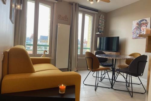 Cozy apartment with views of the Touque - Location saisonnière - Trouville-sur-Mer