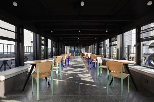 Restaurant, Chengdu Desti Youth Park Hostel TaiKooLi in Chengdu
