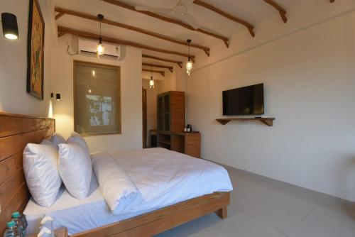 1 double bed