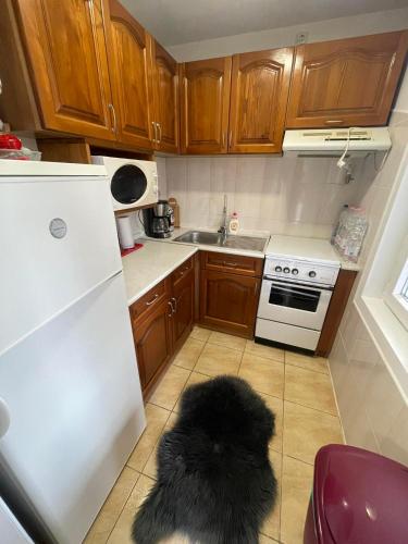 Kitchen, Chill apartman in Oroshaza