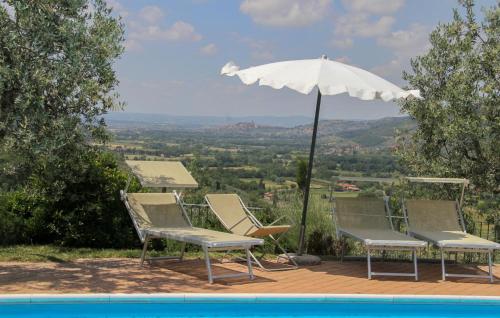 2 Bedroom Pet Friendly Home In Castiglion Fiorentino