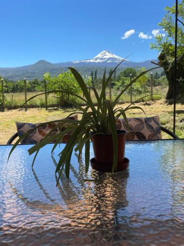 Comodidad y hermosa Vista Volcán