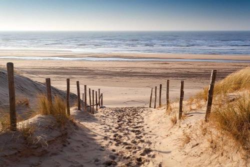 Strand, Villa Parnassia in Bergen aan Zee
