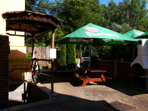 Erkély/terasz, Penzion U Antonickova Pramene in Hamrniky