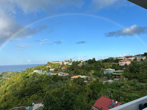 Kilátás, Belle La Maye Bed and Breakfast Villa in Anse La Raye