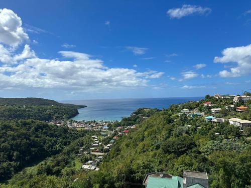 Kilátás, Belle La Maye Bed and Breakfast Villa in Anse La Raye