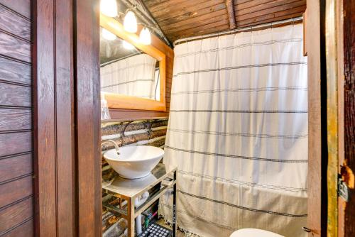 Rustic Blakeslee Cabin with Gas Grill on 2 Acres! Rustic Blakeslee Cabin with Gas Grill on 2 Acres!