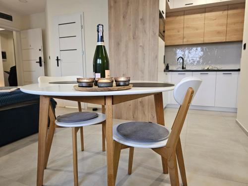 Konyha, URBAN APARTMENTS PREMIUM Baildona 18A, Free Garage, Self Check-in in Nikiszowiec