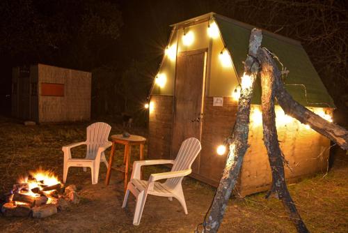 COMPLEJO DE HOSPEDAJE EN BOSQUE ECO REINO AVENTURA in Nanacamilpa, Mexico