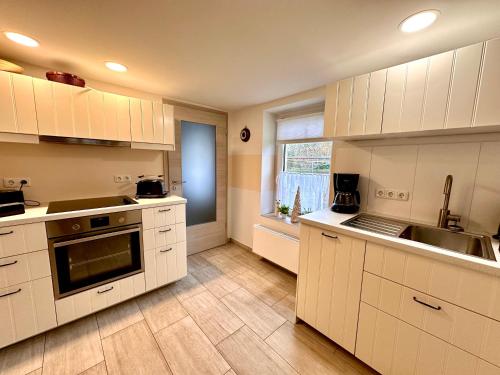 köök, Ferienwohnung Landruhe in Pritzwalk