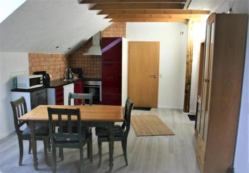 Kitchen, Appartement Kraemer Dax in Mehren (Rhineland-Palatinate)