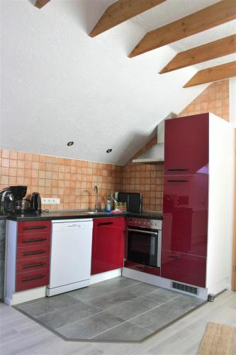 Kitchen, Appartement Kraemer Dax in Mehren (Rhineland-Palatinate)