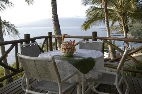 Étterem, Pousada Singuitta - Ilhabela in Praia de Itapecerica