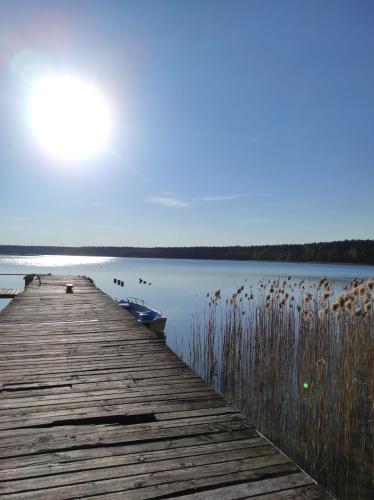 Domek z jacuzzi,kajaki i rowery,sauna -Malinowy Reset