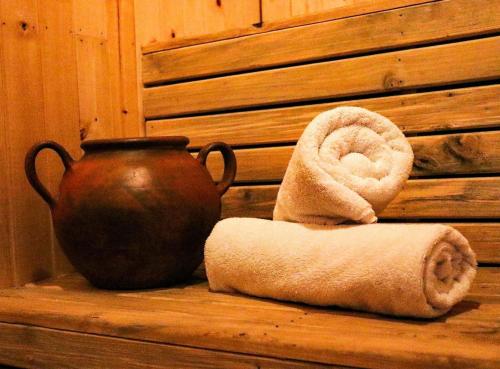 Sauna, Hotel FLORA Suesca in Suesca