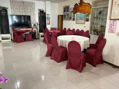 Felles stue/TV-område, 星光山悦景觀民宿 in Dongshi distrikt