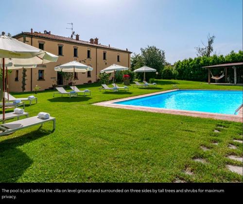 Villa of Golden Light in Lucignano