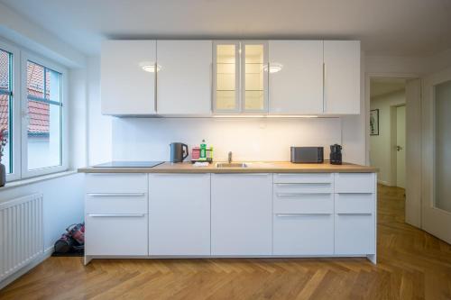 CoView - ruhige Design Wohnung - 2 Schlafzimmer - voll ausgestattete Küche