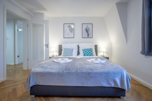 CoView - ruhige Design Wohnung - 2 Schlafzimmer - voll ausgestattete Küche