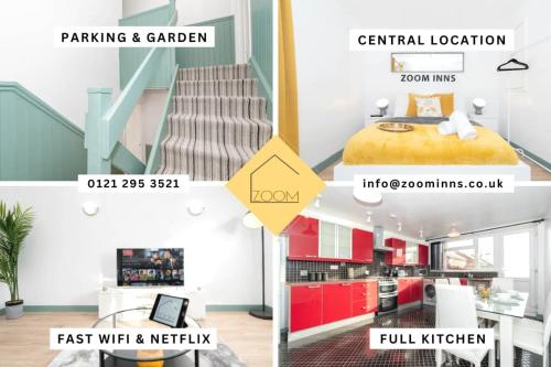 Cosy Three-Storey Townhouse in the Heart of Birmingham